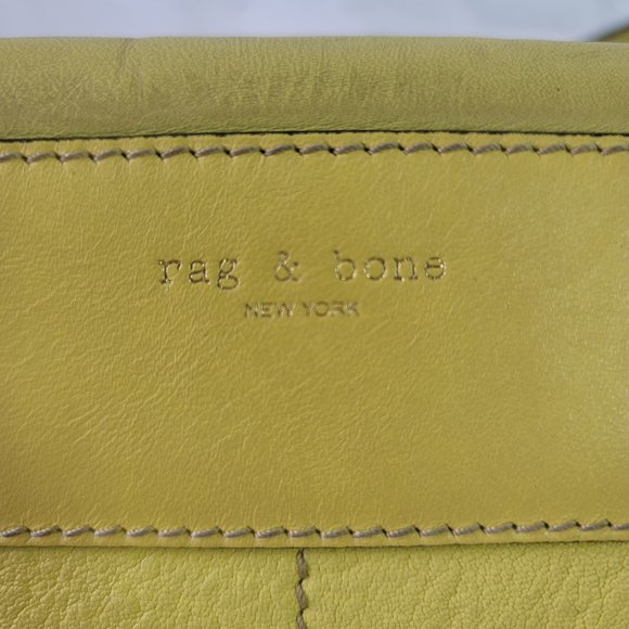 RAG & BONE Pilot Clutch Crossbody in Canary Yellow - Picture 4 of 17